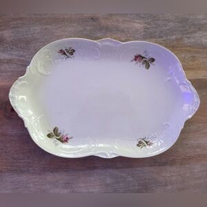 Vintage Rosenthal Classic Germany Elegant Floral Serving Platter